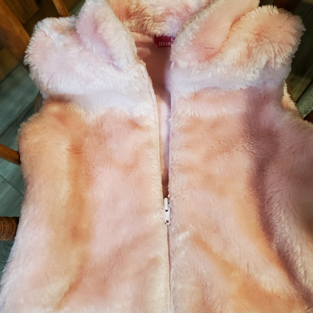 Pink  Furry Vest